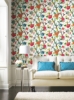 Picture of Waverly Candid Moments Peel & Stick Wallpaper - Red