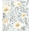 Picture of Clara Jean April Showers Peel and Stick Wallpaper - Yellow