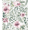 Picture of Clara Jean April Showers Peel and Stick Wallpaper - Green