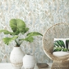 Picture of CatCoq Philodendron Peel and Stick Wallpaper - Pale Green