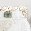 Picture of Watercolor Floral Bouquet Peel & Stick Wallpaper - Pink