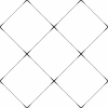 Picture of Diamond Tile Geo Peel & Stick Wallpaper - Black