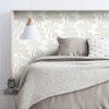 Picture of Umbrella Pines Peel & Stick Wallpaper - White