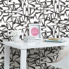 Picture of Jane Dixon Enigmatic Peel & Stick Wallpaper - Black