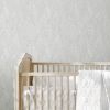 Picture of Woven Reed Stitch Peel & Stick Wallpaper - Grey