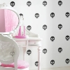 Picture of Disney Cruella Glamour Skulls Peel & Stick Wallpaper - Black