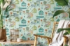 Picture of Holalola Caribbean Peel & Stick Wallpaper - Teal