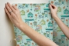 Picture of Holalola Caribbean Peel & Stick Wallpaper - Teal