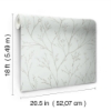 Picture of Tree Branches Peel & Stick Wallpaper - Blue