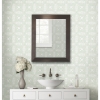 Picture of Overlapping Medallions Peel & Stick Wallpaper - Green