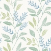 Picture of Cottage Vine Peel & Stick Wallpaper - Green