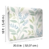 Picture of Cottage Vine Peel & Stick Wallpaper - Green