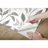 Picture of Cottage Vine Peel & Stick Wallpaper - Grey