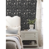 Picture of Meadow Mix Peel & Stick Wallpaper - Black/White