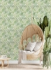 Picture of Tropical Vibe Peel & Stick Wallpaper - Green