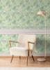 Picture of Tropical Vibe Peel & Stick Wallpaper - Green