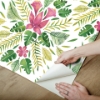 Picture of Cat Coquillette Tropical Peel & Stick Wallpaper - Green