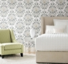 Picture of Cat Coquillette Tropical Peel & Stick Wallpaper - Grey