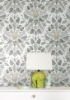 Picture of Cat Coquillette Tropical Peel & Stick Wallpaper - Grey