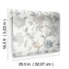 Picture of Waverly Candid Moments Peel & Stick Wallpaper - Grey