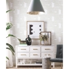 Picture of Nikki Chu Zulu Signature Peel & Stick Wallpaper - White