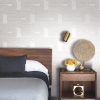 Picture of Nikki Chu Zulu Signature Peel & Stick Wallpaper - White