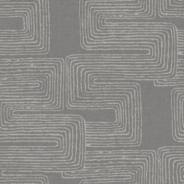 Picture of Nikki Chu Zulu Signature Peel & Stick Wallpaper - Grey