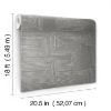 Picture of Nikki Chu Zulu Signature Peel & Stick Wallpaper - Grey