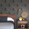 Picture of Nikki Chu Zulu Signature Peel & Stick Wallpaper - Black