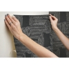 Picture of Nikki Chu Zulu Signature Peel & Stick Wallpaper - Black