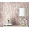 Picture of Nikki Chu Capetown Peel and Stick Wallpaper - Pink