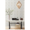 Picture of Nikki Chu Sahara Peel and Stick Wallpaper - Grey