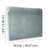 Picture of Nikki Chu Sahara Peel and Stick Wallpaper - Blue/Grey