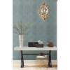 Picture of Nikki Chu Sahara Peel and Stick Wallpaper - Blue/Grey