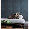 Picture of Nikki Chu Sahara Peel and Stick Wallpaper - Blue/Indigo