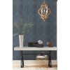 Picture of Nikki Chu Sahara Peel and Stick Wallpaper - Blue/Indigo