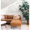 Picture of Nikki Chu Medali Peel & Stick Wallpaper - Grey