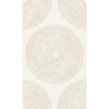 Picture of Nikki Chu Medali Peel & Stick Wallpaper - Taupe