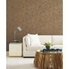 Picture of Nikki Chu Amhara Peel and Stick Wallpaper - Brown