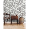 Picture of Nikki Chu Amhara Peel and Stick Wallpaper - White