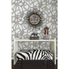 Picture of Nikki Chu Amhara Peel and Stick Wallpaper - White