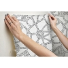 Picture of Nikki Chu Amhara Peel and Stick Wallpaper - White