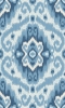 Picture of Bohemian Ikat Peel & Stick Wallpaper - Blue