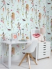 Picture of Fun Chic Peel & Stick Wallpaper - Blue