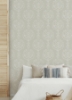 Picture of New Damask Peel & Stick Wallpaper - Taupe