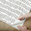 Picture of Tick Mark Peel and Stick Wallpaper - Black