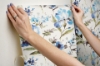 Picture of Iris Peel & Stick Wallpaper - Blue