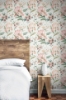 Picture of Iris Peel & Stick Wallpaper - Pink