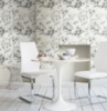 Picture of Iris Peel & Stick Wallpaper - Grey