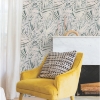 Picture of Mr. Kate Cubism Palm Peel & Stick Wallpaper - Green